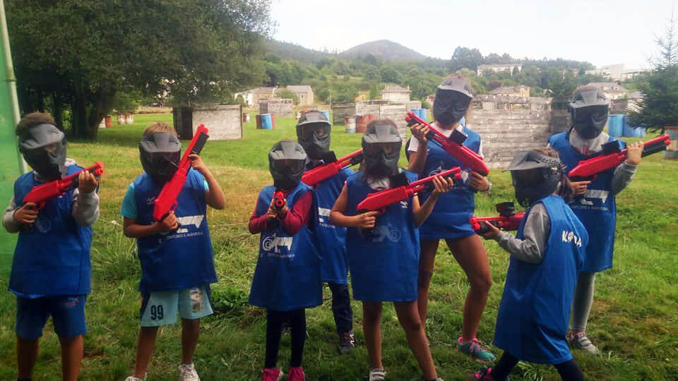 Paintball infantil en Viveiro